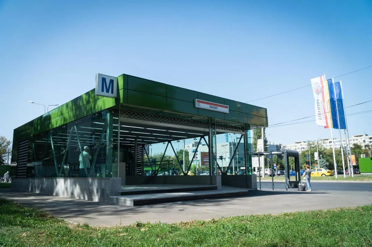 부쿠레슈티 Metroufavoritgarsonieraaficotroceni 아파트